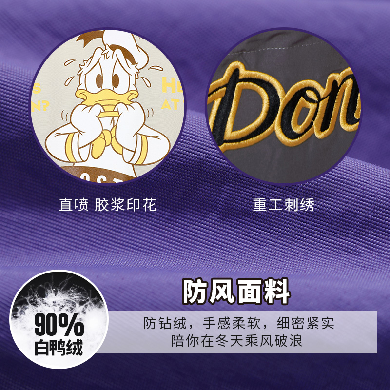 【唐老鸭联名】妖精的口袋2020白鸭绒 妖精的口袋羽绒服