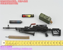 DAMTOYS 1 6 proportions DAM 78095 Russian PKM machine gun PKM machine gun model