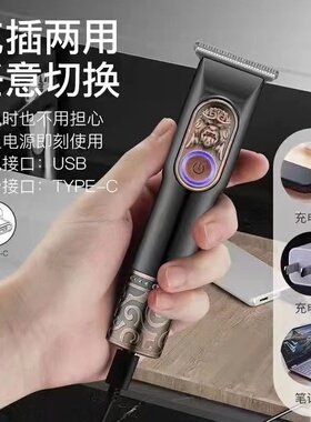 新款发廊豹剃光头比比丽丝0刀头