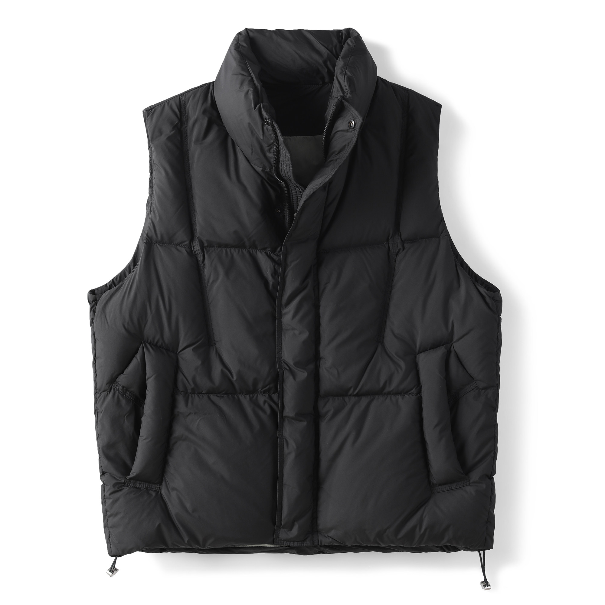 LUUD 潮流百搭立领马甲外套男士白鸭绒纯色休闲坎肩无袖羽绒服冬,淘宝优惠券,粉丝福利购,淘宝优惠卷