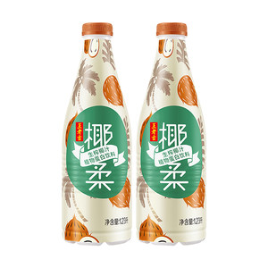 【新品】王老吉椰柔生榨椰汁1.23L*2瓶饮料国产原味欢聚餐食搭档