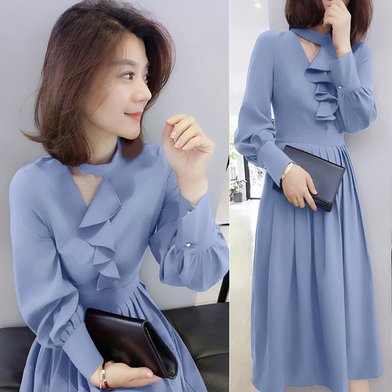 欧洲站2020新款秋装车厘子连衣裙 bobowaltz连衣裙