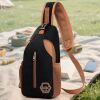 Cross-border waist bag, men's and women's sports bag, shoulder bag, wear-resistant crossbody bag, Korean style fashion bag, outdoor leisure chest backpack