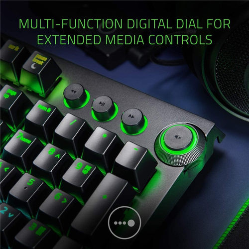RAZER/雷蛇BlackWidow Elite有线机械键盘 黑寡妇精英版 电竞 RGB - 图1