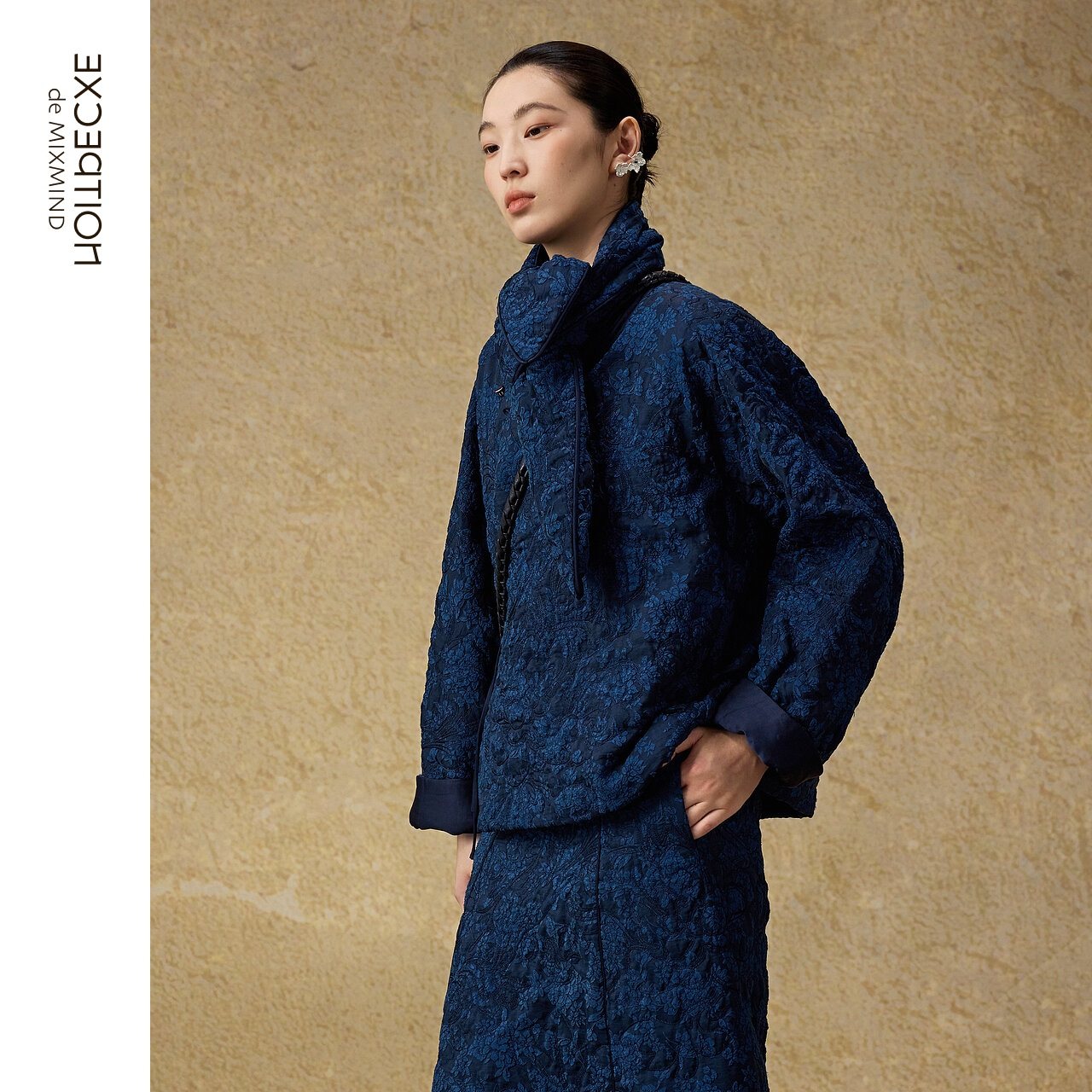 【明星同款】EXCEPTION例外女装外套女棉服新中式夹棉女,淘宝优惠券,粉丝福利购,淘宝优惠卷