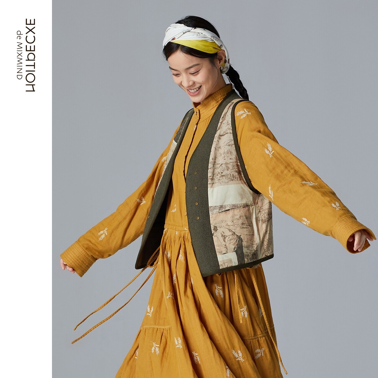 EXCEPTION例外春秋款简约气质双面穿毛呢马甲外套女设计感,淘宝优惠券,粉丝福利购,淘宝优惠卷