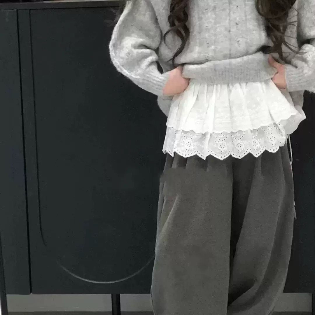 韩国童装2025冬季新款女童双层屁帘儿童冬装叠穿神器休闲半身裙,淘宝优惠券,粉丝福利购,淘宝优惠卷