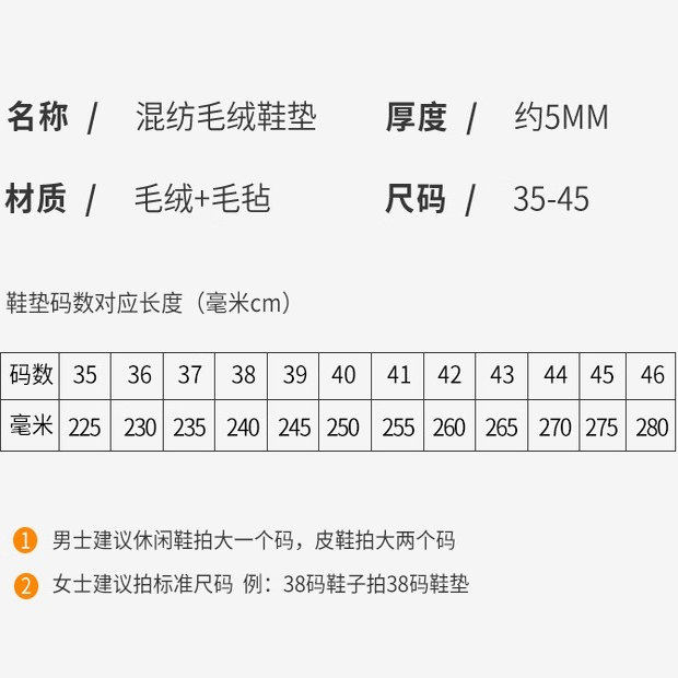 加绒保暖鞋垫冬季男女加厚仿羊毛软底防臭吸汗毛绒棉鞋垫久站防痛,淘宝优惠券,粉丝福利购,淘宝优惠卷