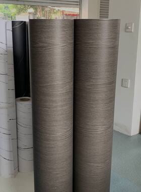 导气槽灰色自粘墙纸家具翻新