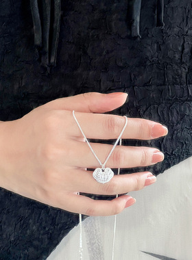 S999足银新中式平安锁项链女