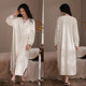 Xuanliang light luxury nightgown for women winter plus velvet island velvet