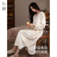 Xuanliang light luxury nightgown for women winter plus velvet island velvet