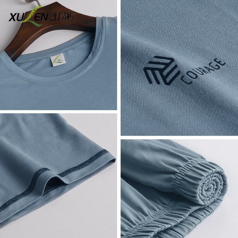 凉感夏天莫代尔短袖短裤可出门睡衣 轩靓睡衣/家居服套装