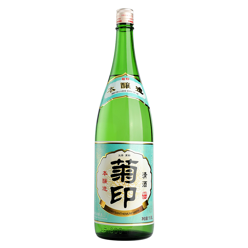 菊印本酿造清酒1.8L日式清酒烧酒米酒低度酒洋酒日料店清酒 - 图3