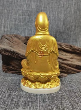 象牙果净瓶观音菩萨佛像摆件