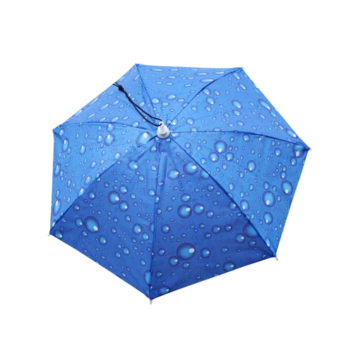 MU ZE Umbrella Hat Free Persent Umbrella Hat Head, зонтик, Mae, Hat, Hat Lactella, двойной анти -свинд -рискованный рыбацкий зонтик