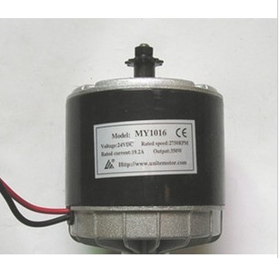 Permanent magnet DC high speed motor MY1016-350W scooter - 图1