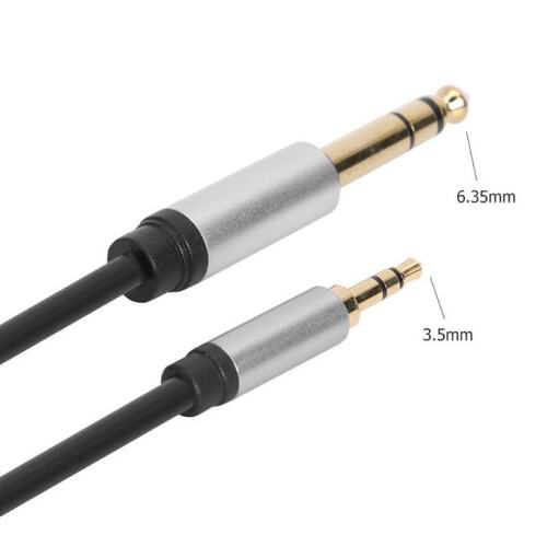 6.35 to 3.5, 6.35mm 1/4 inch to 3.5mm 1/8 inch Audio Stereo - 图2