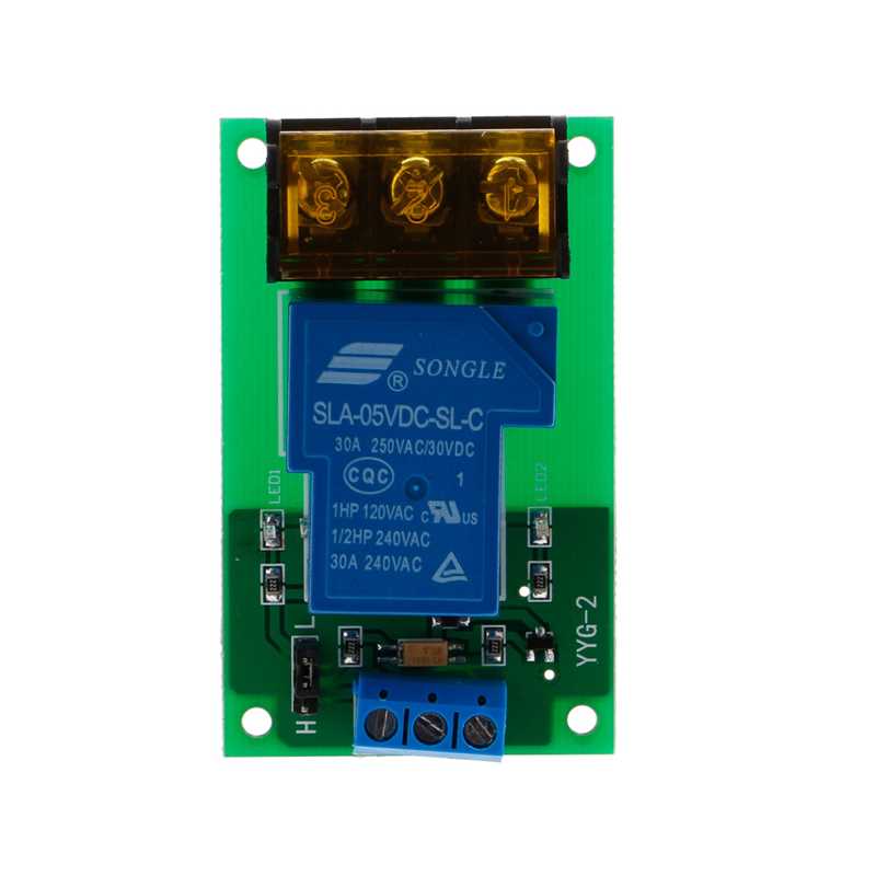 1 Channel 5V 30A Relay Board Module Optocoupler Isolation Hi - 图0