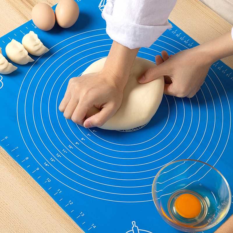 Silicone Non-stick Silicone Thickening Mat Rolling Dough Lin - 图0