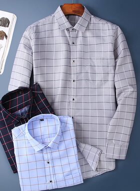 Fashion Hot Sale Men's Long-sleeve Shirts Young Men&
