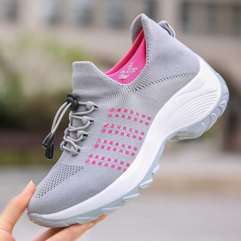 2022 Women Flat Platform Shoes Woman Sneakers for Women Brea-图2