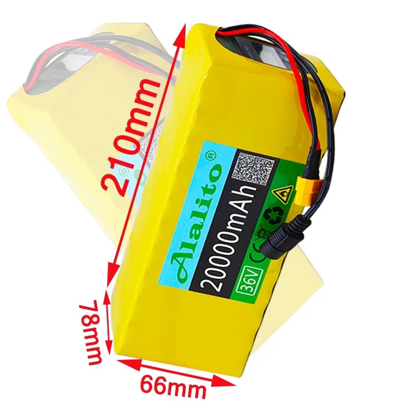 6V20AH Electric Bike Battery 20A BMS Lithium Battery Pack-图1