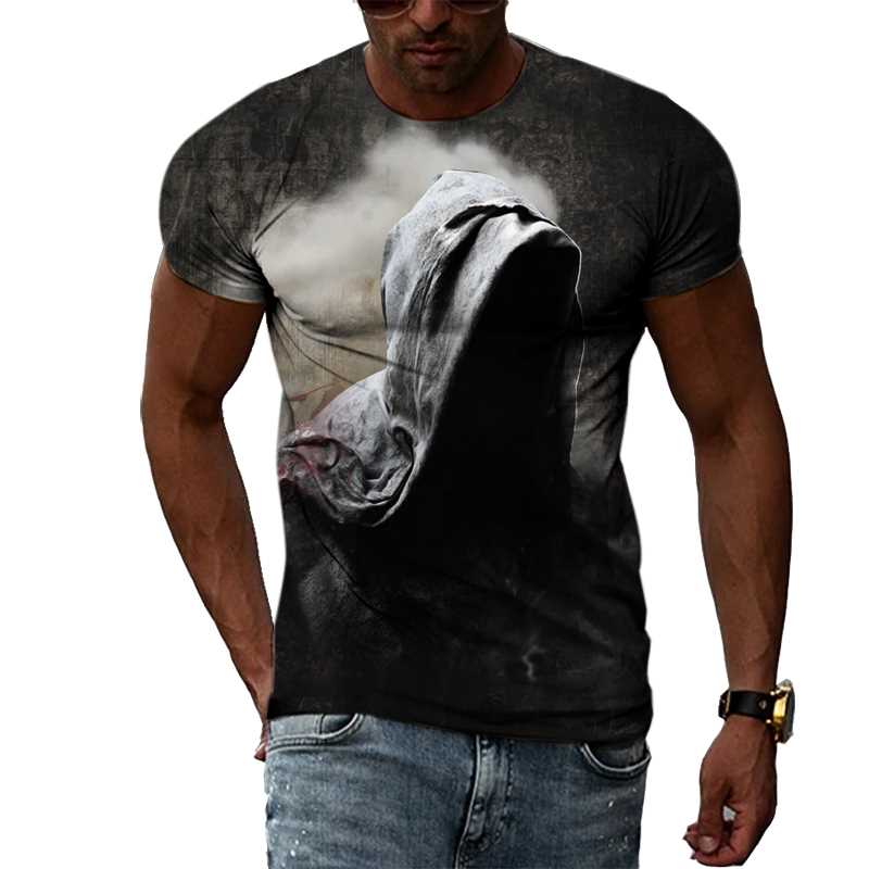 Summer Personality Taste Creativity graphic t shirts For Men - 图0