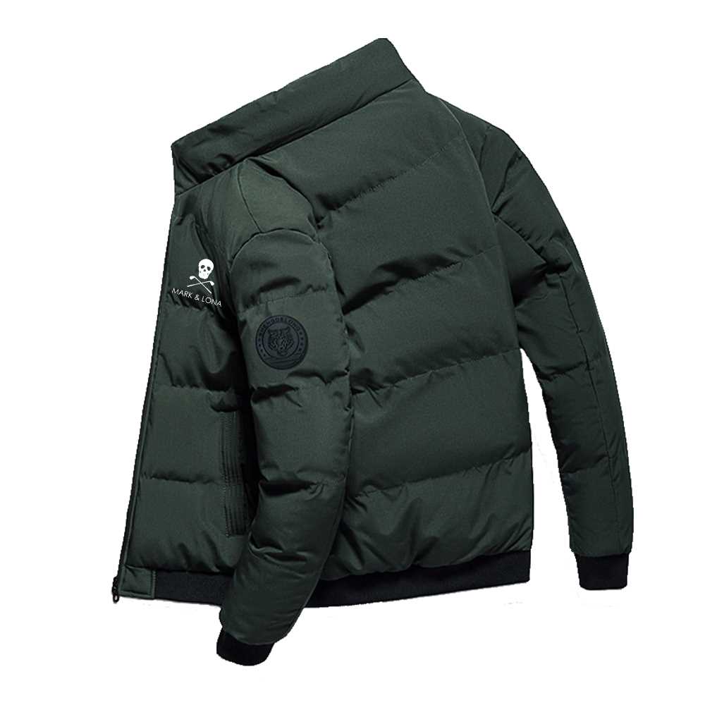Lona # Men Winter Jacket Warm Imitation Silk Cotton Jacket M - 图1