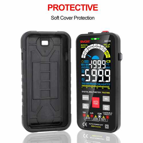 New 9999 Counts Digital Multimeter Smart Auto Range 1000V 10 - 图1