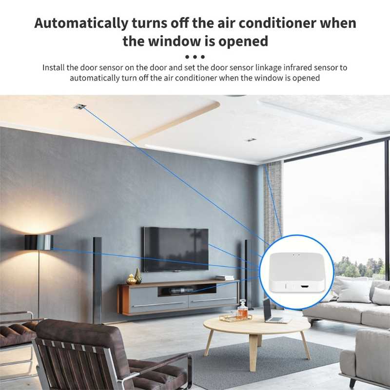 Tuya ZigBee Smart Gateway Hub Smart Home Bridge Smart Life A - 图2