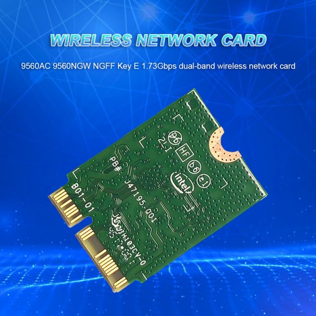 AC 9560NGW Dual Band 2.4G/5G Network Card NGFF Key E 1.73Gbp-图2