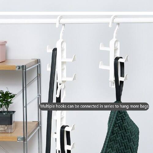 Utility Hook Hanger with 4 Hooks Hanging Organizer for Bag - 图3