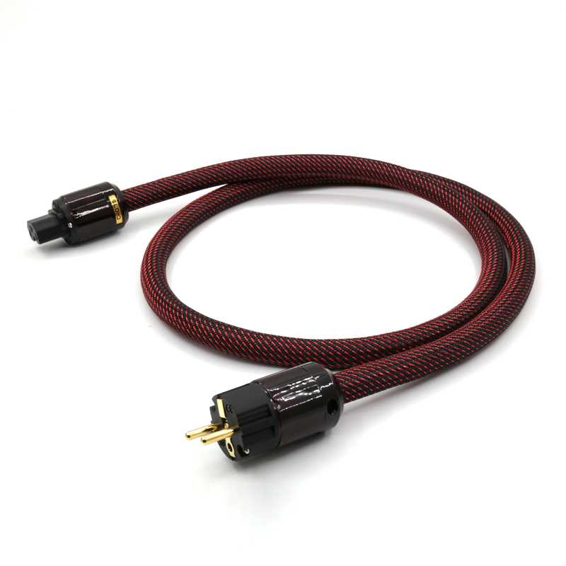 YTER FP-314AG Super OCC copper Silver plated AC power cable - 图2