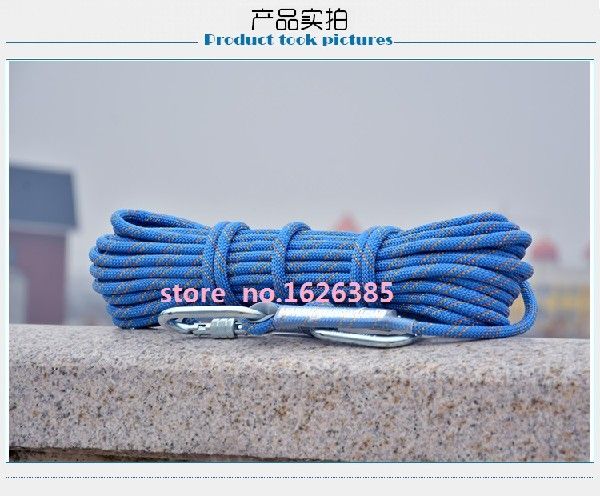 10.5MMX10M 2700KG CE quality fast descend static rope-图2