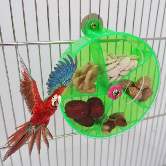 Bird Creative Foraging Toy Cage Feeder Treat Holder Seed Foo - 图3