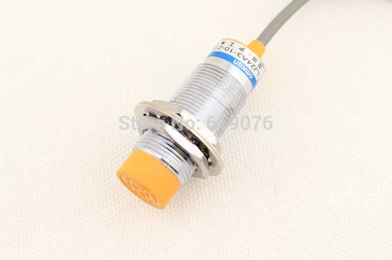 1Pcs M24 Three Wire 10mm distance measuring Inductive proxim - 图1