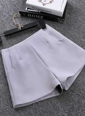 2022 New Women Summer High Waist A-Line Shorts Casual Suit S
