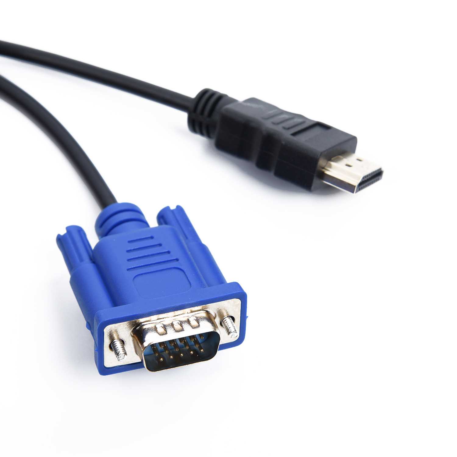 1M HDMI to VGA D SUB Male Video Adapter Cable Lead for HDTV - 图0