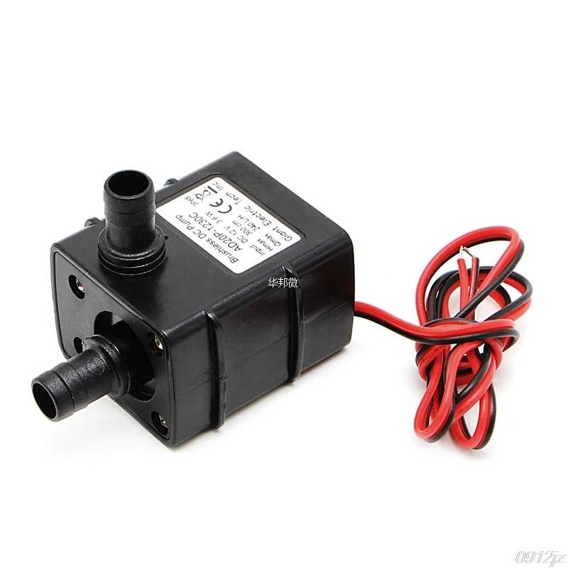 Mini DC12V 3M 240L/H Brushless Motor Submersible Water Pump-图1