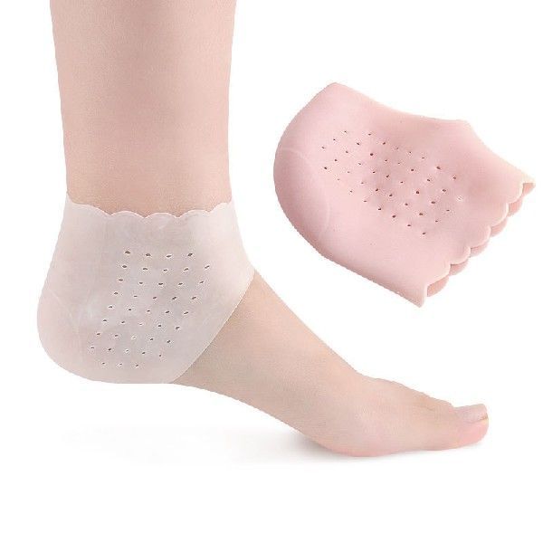 Silicone Foot Chapped Care Tool Moisturizing Gel Heel Socks - 图1