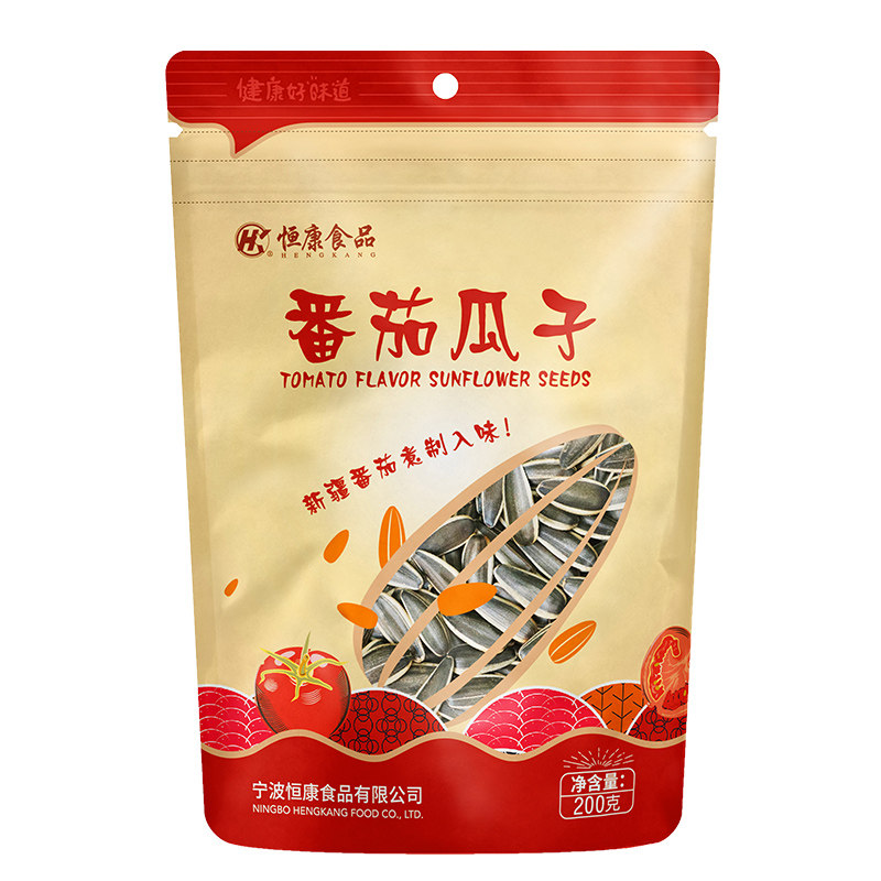 恒康食品番茄味200g*3袋炒货葵花籽 恒康瓜子