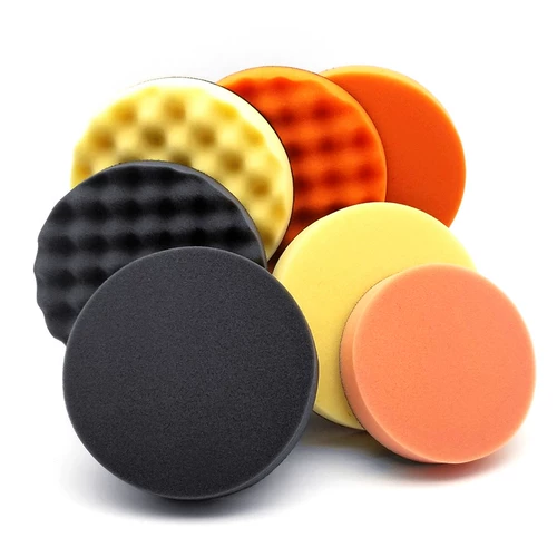 Поролоновый вощеный ткань для полировки, 5 дюймов, 6 дюймовый, зеркальный эффект