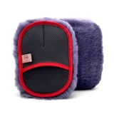 Autobright Car Flay Glove, чтобы вытереть плюшево -медвежую лапу с высокой четкой шерсти специальной чистки пены, не повредив краску