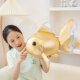 Cartoon Goldfish Doll Plush Toy PU Leather Fish Doll Rag Doll Soothing Pillow Ornament Photo Props