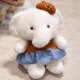 Amblin Elephant Doll Cute Plush Elephant Doll Soothing Rag Doll Children Hold Sleeping Birthday Gift