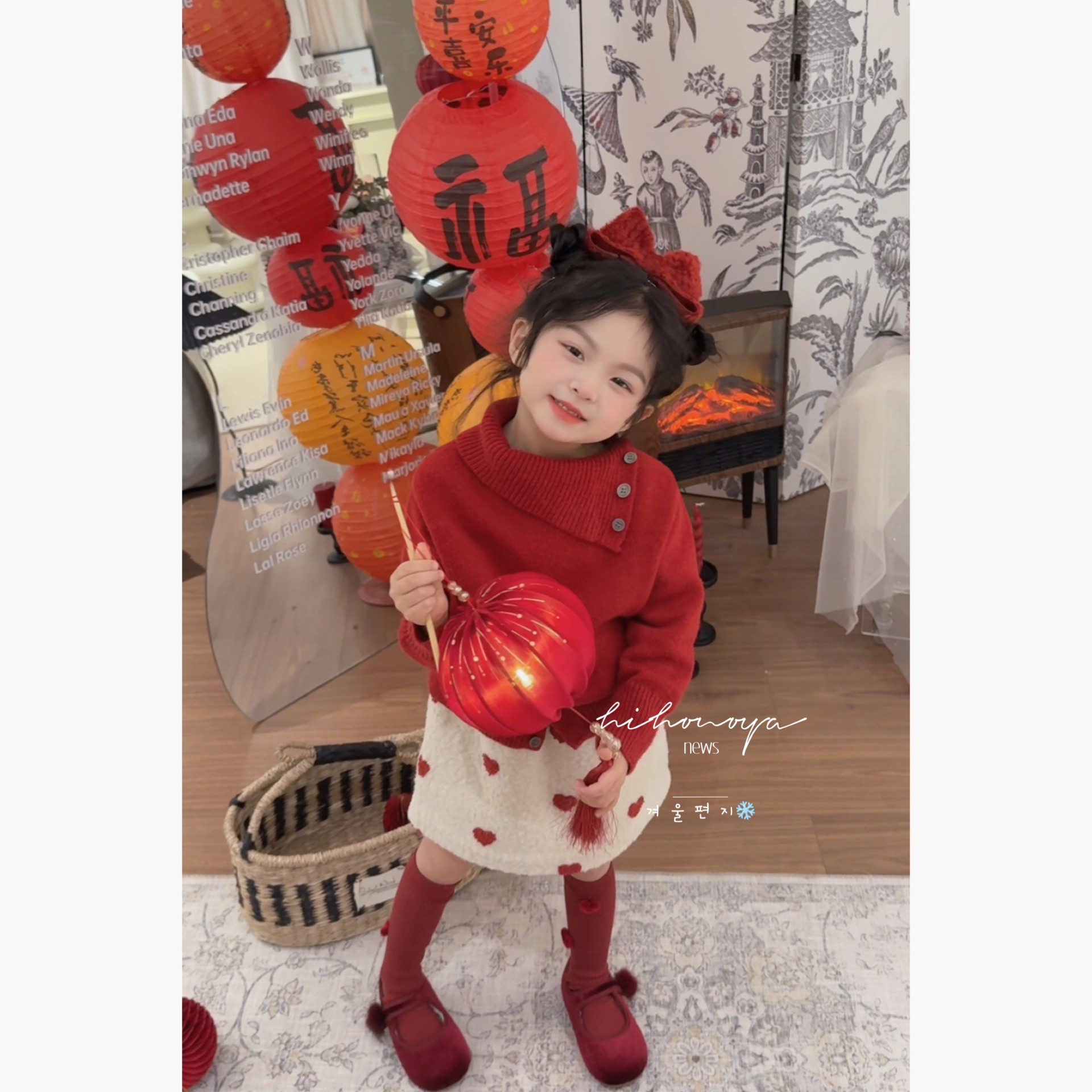 Spring韩国童装2025冬季新款宝宝复古爱心毛呢加厚夹棉女童半身裙,淘宝优惠券,粉丝福利购,淘宝优惠卷