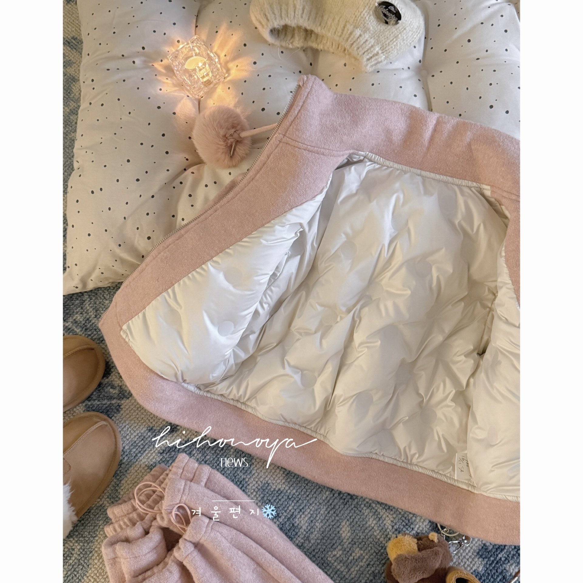 Spring韩国童装2025年冬季新款亲子加绒呢子羽绒外套女童保暖裤子,淘宝优惠券,粉丝福利购,淘宝优惠卷