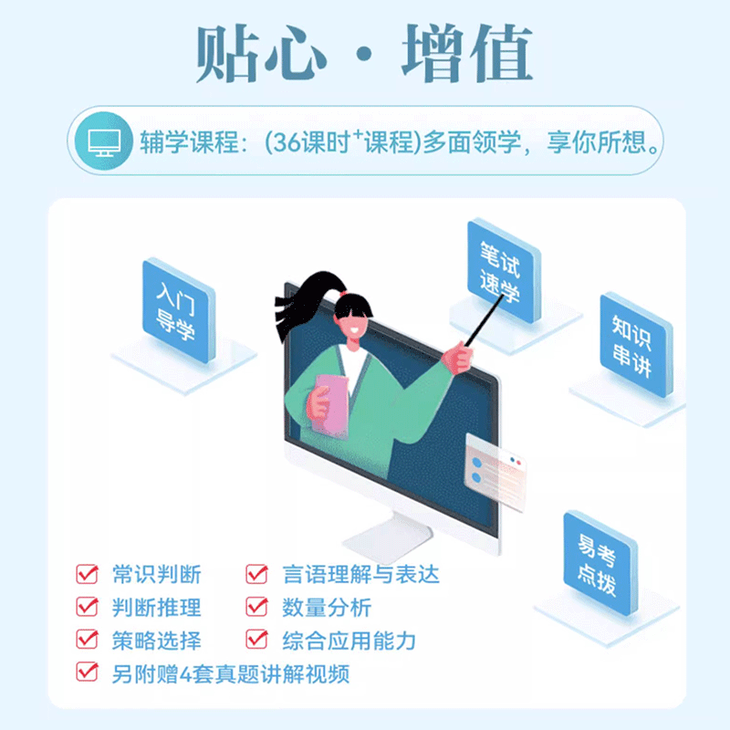 陕西省事业单位d类】华图中小学教师D类招聘考试2024综合应用能力职业能力倾向测验教材真题试卷西安市陕西省直事业编制考试2024 - 图1