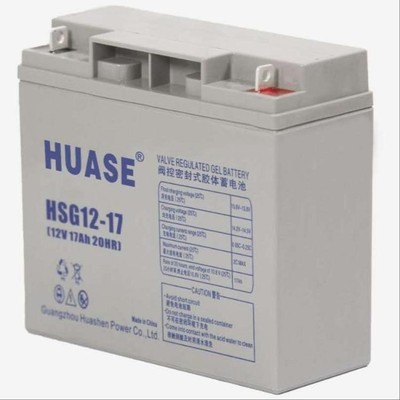 华申蓄电池HSG12V7ah9ah17ah24ah38ah65ah100ah直流屏UPS/电源用 - 图0